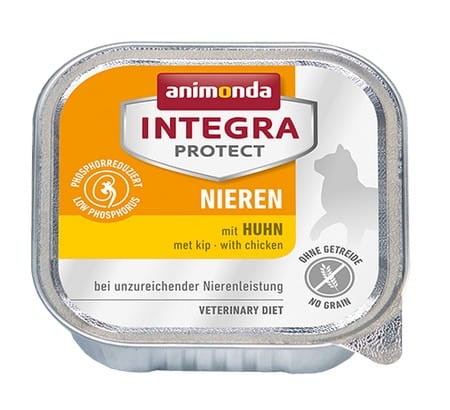 Przejdź do produktu Animonda Integra Protect Nieren - z kurczakiem tacka 100g - karma weterynaryjna dla kota