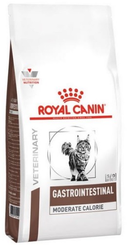 Przejdź do produktu Royal Canin Veterinary Diet Feline Gastrointestinal Moderate Calorie 2kg - karma weterynaryjna dla kota