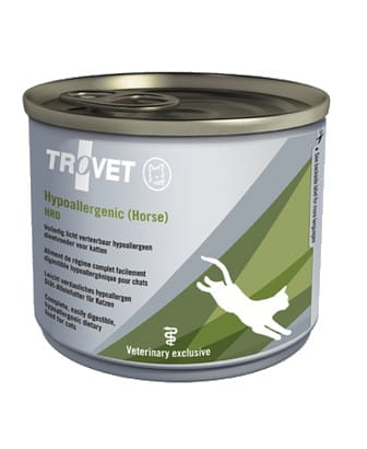 Przejdź do produktu Trovet HRD Hypoallergenic Konina  puszka 200g - karma weterynaryjna dla kota