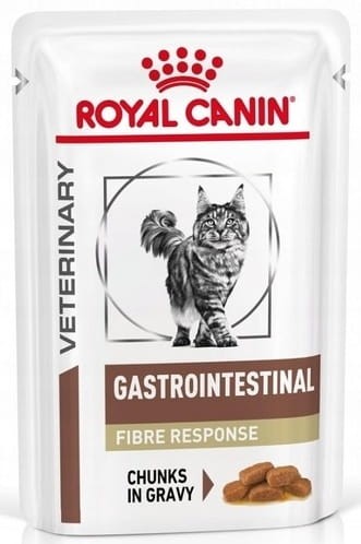Przejdź do produktu Royal Canin Veterinary Diet Feline Gastrointestinal Fibre Response w sosie saszetka 85g - karma weterynaryjna dla kota