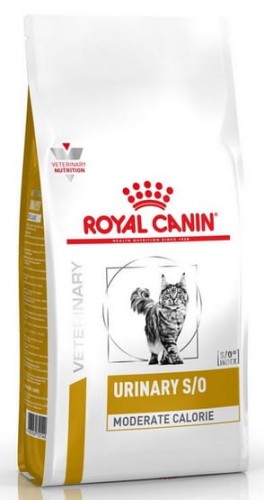 Przejdź do produktu Royal Canin Veterinary Diet Feline Urinary S/O Moderate Calorie 3,5kg - karma weterynaryjna dla kota