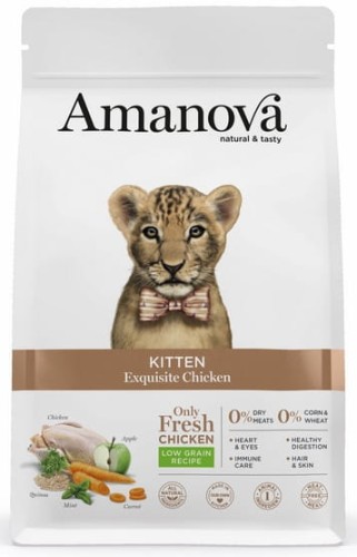 Przejdź do produktu Amanova Cat Kitten Exquisite Chicken - kurczak 300g