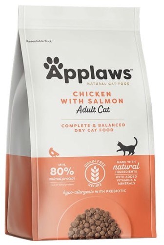 Przejdź do produktu Applaws Cat Adult Chicken & Salmon 400g - karma sucha dla kota