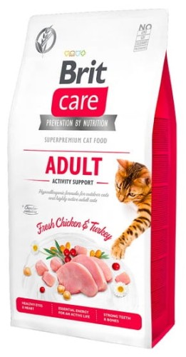 Przejdź do produktu Brit Care Cat Grain Free Adult Activity Support 400g - karma sucha dla kota
