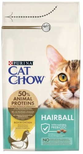 Przejdź do produktu Purina Cat Chow Special Care Hairball Control 1,5kg - karma sucha dla kota