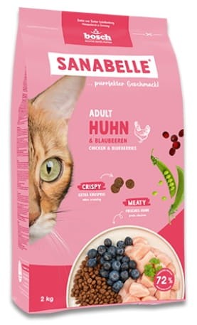 Przejdź do produktu Sanabelle Adult Huhn z kurczakiem 2kg - karma sucha dla kota