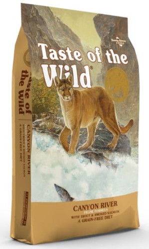 Przejdź do produktu Taste of the Wild Canyon River Feline z pstrągiem i łososiem 6,6kg - karma sucha dla kota