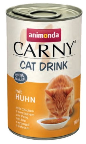 Przejdź do produktu Animonda Carny Cat Drink napój z kurczakiem 140ml - karma mokra dla kota