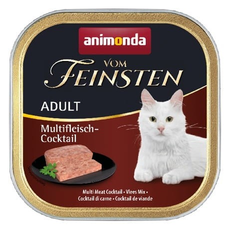 Przejdź do produktu Animonda vom Feinsten Cat Adult Mix Mięsny tacka 100g - karma mokra dla kota