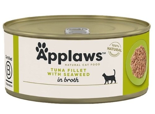 Przejdź do produktu Applaws puszka Tuńczyk i Wodorosty 70g - karma mokra dla kota