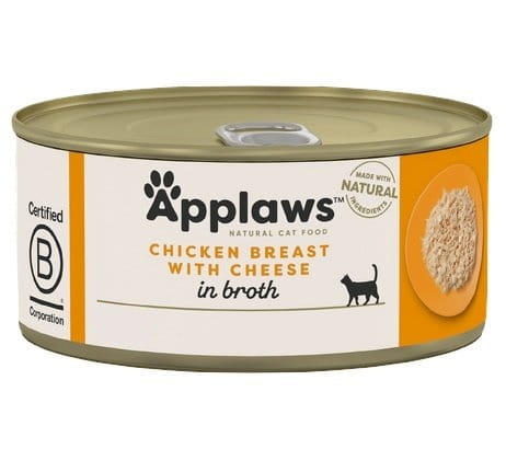 Przejdź do produktu Applaws puszka Kurczak i Ser 156g - karma mokra dla kota