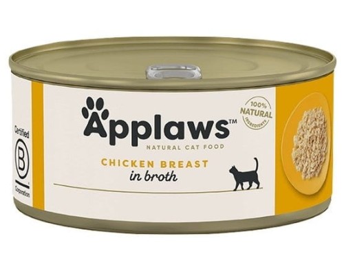 Przejdź do produktu Applaws puszka Kurczak 70g - monobiałkowa karma mokra dla kota