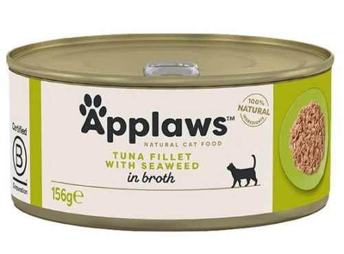 Przejdź do produktu Applaws puszka Tuńczyk i Wodorosty 156g - karma mokra dla kota