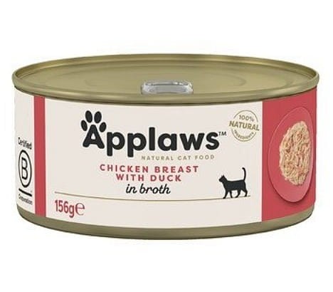 Przejdź do produktu Applaws puszka Kurczak i Kaczka 156g - karma mokra dla kota
