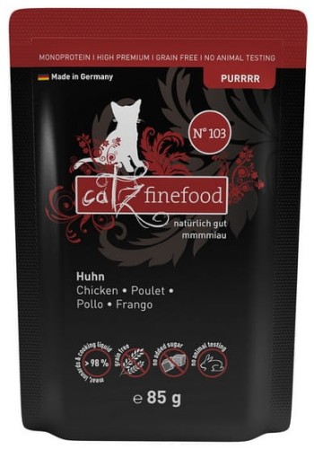 Przejdź do produktu Catz Finefood Purrrr N.103 Drób saszetka 85g - karma mokra dla kota