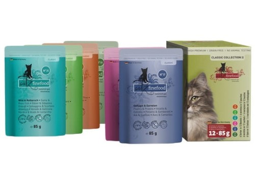 Przejdź do produktu Catz Finefood Classic Collection II saszetki multipack N.15-25 12x85g - karma mokra dla kota