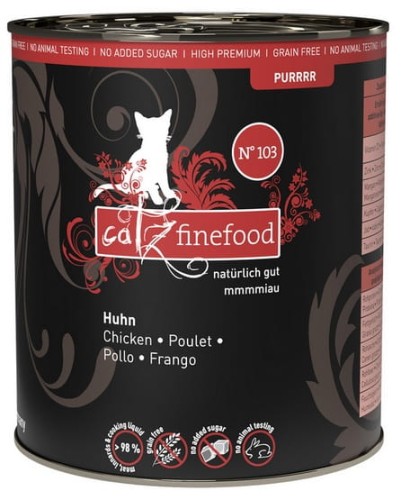 Przejdź do produktu Catz Finefood Purrrr N.103 Drób puszka 800g - karma mokra dla kota