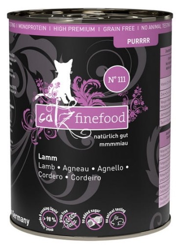 Przejdź do produktu Catz Finefood Purrrr N.111 Jagnięcina puszka 400g - karma mokra dla kota