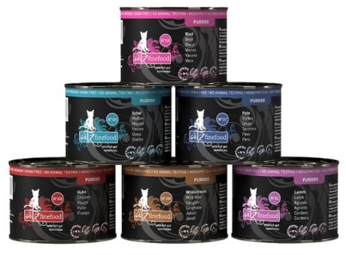 Przejdź do produktu Catz Finefood Purrrr Collection I puszki multipack 6x200g - karma mokra dla kota