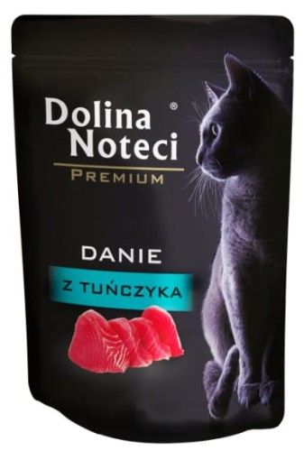 Przejdź do produktu Dolina Noteci Premium Danie z tuńczyka saszetka 85g - karma mokra dla kota