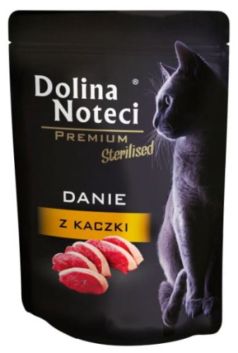 Przejdź do produktu Dolina Noteci Premium Sterilised Danie z kaczki saszetka 85g - karma mokra dla kota
