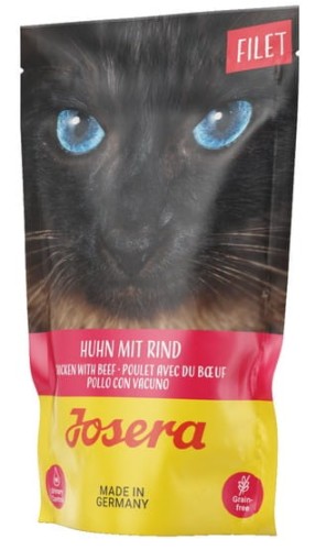 Przejdź do produktu Josera Filet Kurczak & wołowina saszetka 70g - karma mokra dla kota