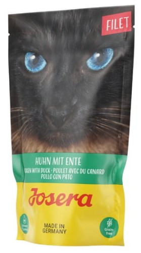 Przejdź do produktu Josera Filet Kurczak & kaczka saszetka 70g - karma mokra dla kota