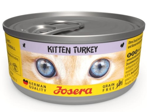 Przejdź do produktu Josera Kitten Turkey puszka 85g - karma mokra dla kota