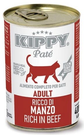 Przejdź do produktu Kippy Pate Beef - wołowina puszka 400g – karma mokra dla kota