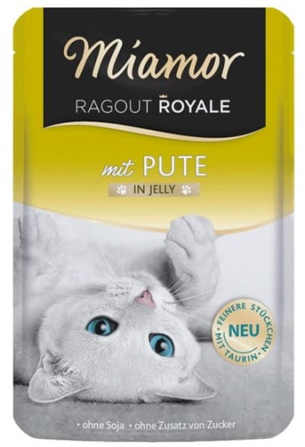 Przejdź do produktu Miamor Ragout Royale z Indykiem w galaretce saszetka 100g - karma mokra dla kota