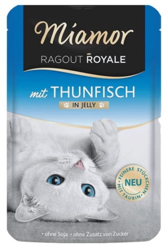 Przejdź do produktu Miamor Ragout Royale z tuńczykiem w galaretce saszetka 100g - karma mokra dla kota