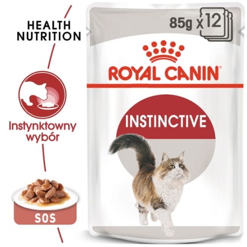 Przejdź do produktu Royal Canin Instinctive w sosie – karma mokra dla kotów dorosłych, wybrednych saszetka 85g