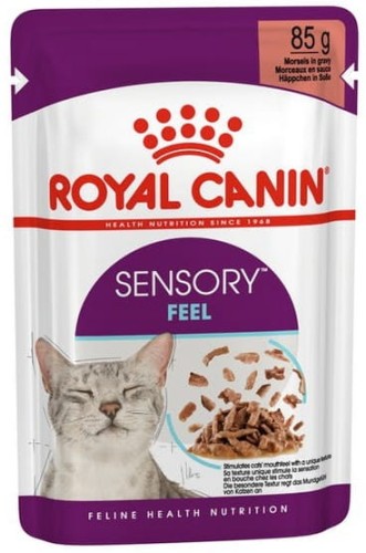 Przejdź do produktu Royal Canin Sensory Feel w sosie – karma mokra dla kotów dorosłych saszetka 85g