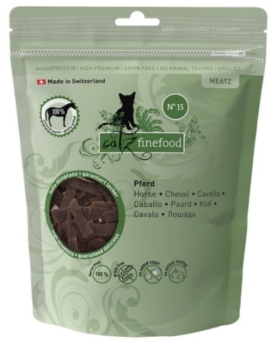 Przejdź do produktu Catz Finefood Meatz N.15 Konina 45g – monobiałkowy przysmak dla kota