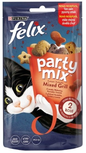 Przejdź do produktu Felix Party Mix Mixed Grill 60g - przysmak dla kota