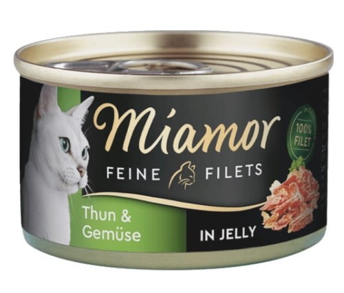 Przejdź do produktu Miamor Feine Filets Dose Thunfisch & Gemuse - tuńczyk i warzywa 100g – monobiałkowy karma wilgotna dla kota