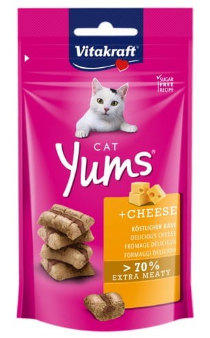 Przejdź do produktu Vitakraft Cat Yums ser 40g [28821] - przysmak dla kota
