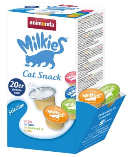 Przejdź do produktu Animonda Kot Milkies Selection Mix 20x15g - przysmak dla kota