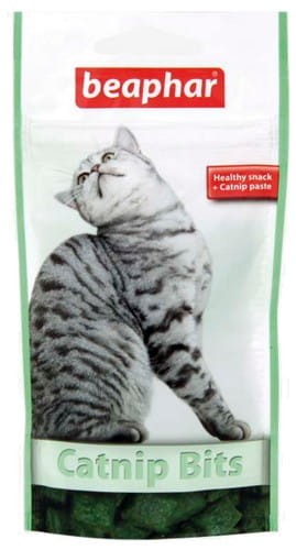 Przejdź do produktu Beaphar Catnip Bits - z kocimiętką 35g - przysmak dla kota