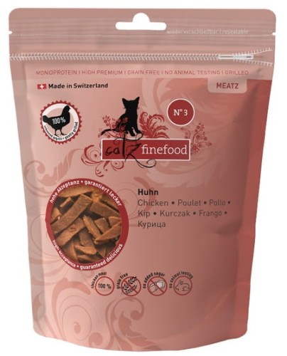 Przejdź do produktu Catz Finefood Meatz N.03 Kurczak 45g - przysmak dla kota