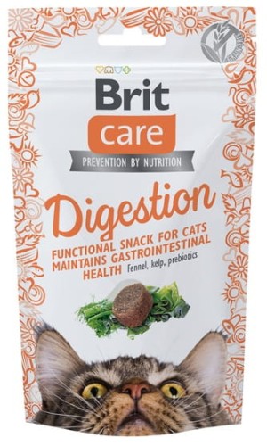 Przejdź do produktu Brit Care Cat Snack Digestion 50g - przysmak dla kota