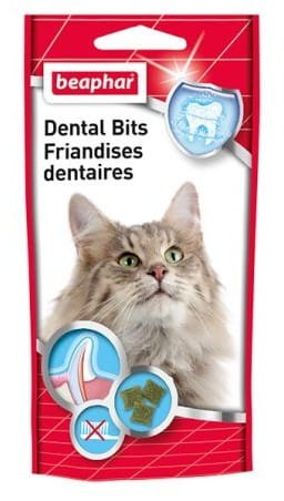 Przejdź do produktu Beaphar Dental Bits - z chlorofilem 35g - przysmak dla kota