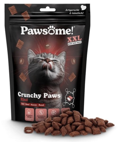 Przejdź do produktu Pawsome Crunchy Paws Wołowina 150g - przysmak dla kota