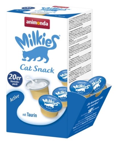 Przejdź do produktu Animonda Kot Milkies Active 20x15g - przysmak dla kota