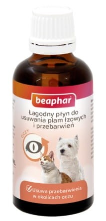 Przejdź do produktu Beaphar Łagodny płyn do usuwania plam łzowych 50ml