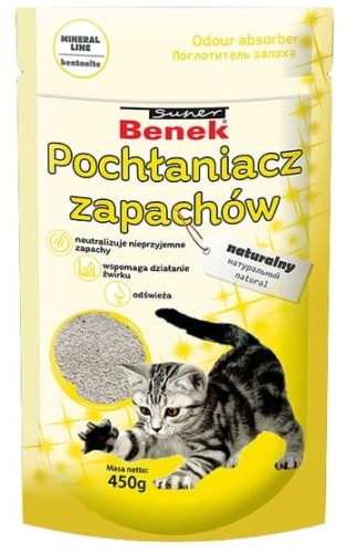 Przejdź do produktu Super Benek Pochłaniacz zapachów naturalny - worek 0,45kg