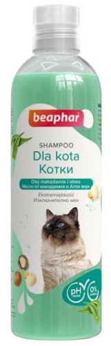 Przejdź do produktu Beaphar Szampon z olejkiem makadamia dla kota 250ml