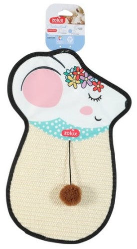 Przejdź do produktu Zolux Chatouille Drapka do powieszenia mysz z sizalu z zabawką 51cm