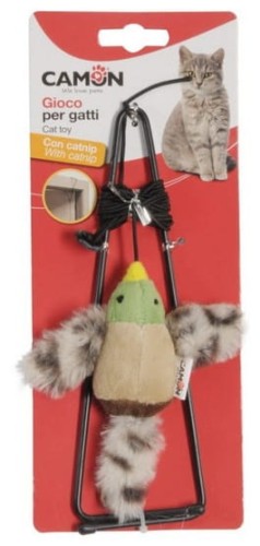 Przejdź do produktu Camon Cat Toy Matatabi ptak z kocimiętką 10cm - zabawka dla kota