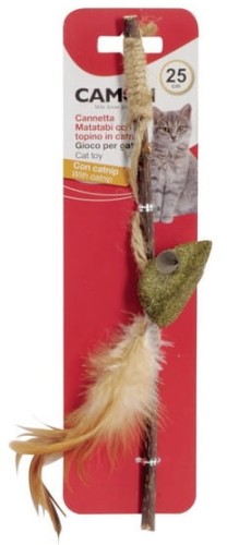 Przejdź do produktu Camon Cat Toy Wędka matatabi z myszką - zabawka dla kota